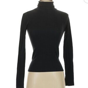 Everlane Luxe Rib Turtleneck in Black